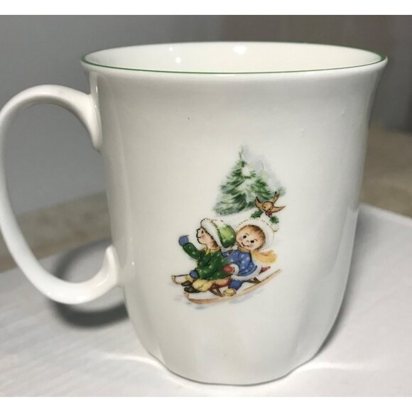 Springfield Fine Bone China Christmas Mug With Festive Snowman Children England - Picture 4 of 9